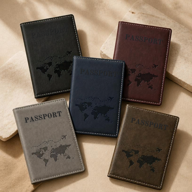 AeroVault passport holder size and color options overview